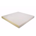 Memory Foam Solutions Memory Foam Solutions UBSMSQ94Z Topper Cover 4 in. Thick Queen Size 3 lbs Density Visco Elastic Memory Foam Mattress Pad Bed Topper UBSMSQ94Z